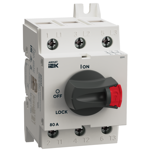 ARMAT Выключатель-разъединитель SDM 3P 80А IEK