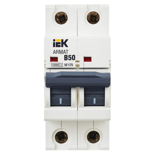 ARMAT Автоматический выключатель M10N 2P B 50А IEK