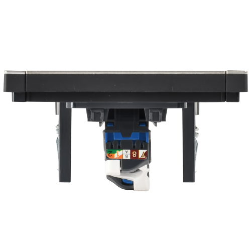 FORTE&PIANO Розетка компьютерная RJ45 кат.6 FP631M металл шампань IEK FORTE&PIANO Розетка компьютерная RJ45 кат.6 FP631M металл шампань IEK