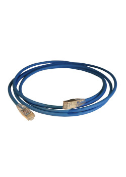 Шнур коммутационный HD RJ 45 - категория 6 - F/UTP - LSZH - экранированный - 2 м - голубой