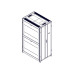 Шкаф Systeme Electric, серия Uniprom, 42U-800/1200, боковые панели 4шт, черный Шкаф Systeme Electric, серия Uniprom, 42U-800/1200, боковые панели 4шт, черный