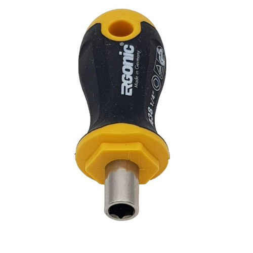 Отвертка Ergonic Stubby под биты 1/4дюйм FELO 46902640 Отвертка Ergonic Stubby под биты 1/4дюйм FELO 46902640