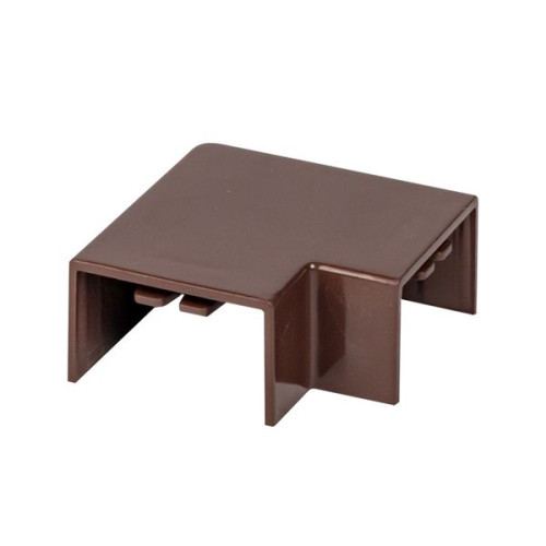 Поворот 90 гр. (25x16) (4 шт) темн. дерево EKF-Plast