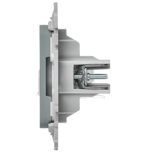 FLITE Розетка компьютерная RJ45 категория 5Е UTP РК5е-1-0-ФлС серый IEK FLITE Розетка компьютерная RJ45 категория 5Е UTP РК5е-1-0-ФлС серый IEK