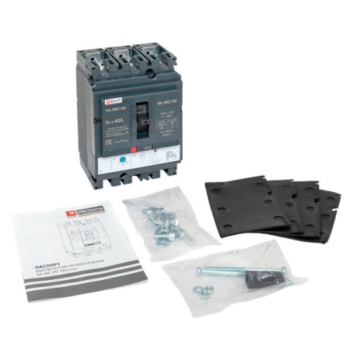 ВА-99C 100/40А 3P 35кА с термомагнитным расцепителем EKF ВА-99C 100/40А 3P 35кА с термомагнитным расцепителем EKF