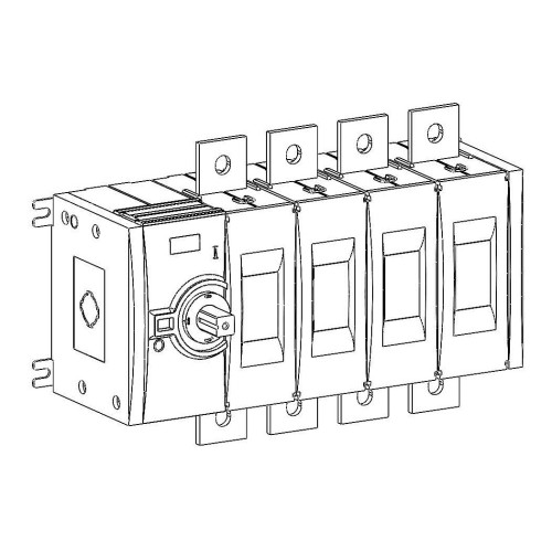 ВЫКЛ.-РАЗЪЕДИНИТЕЛЬ SYSTEMEPACT SD630 4P 315A РУКОЯТКА СЛЕВА ФРОНТ._РУКОЯТКА ЗАКАЗЫВАЕТСЯ ОТДЕЛЬНО
