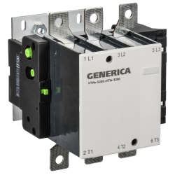 Контактор КТИе-5200 200А 230В/АС3 GENERICA