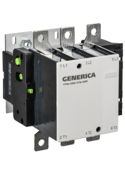 Контактор КТИе-5200 200А 230В/АС3 GENERICA