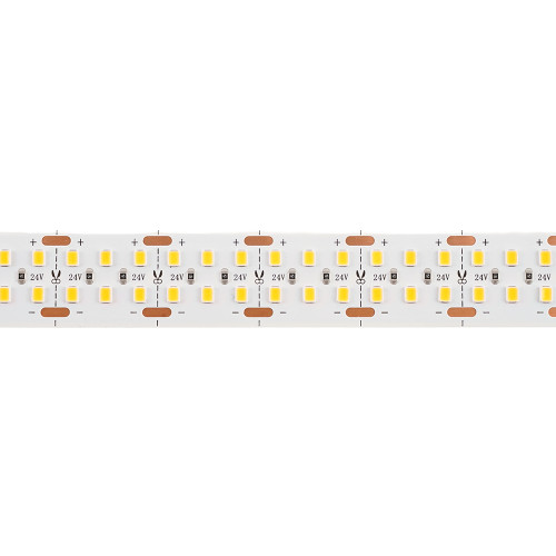 Лента светодиодная двухрядная, 288SMD(2835)/м 30Вт/м 24V 5000*20*1.8мм 3000К, IP20 , LS509 FERON Лента светодиодная двухрядная, 288SMD(2835)/м 30Вт/м 24V 5000*20*1.8мм 3000К, IP20 , LS509 FERON