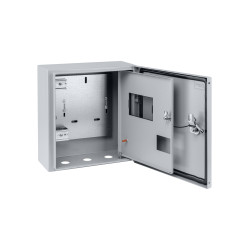 Корпус металлический ЩУ-1ф/1-1-6 IP66 (2 двери) (310х300х150) TDM