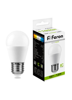 Лампа светодиодная Feron LB-950 Шарик E27 13W 175-265V 4000K