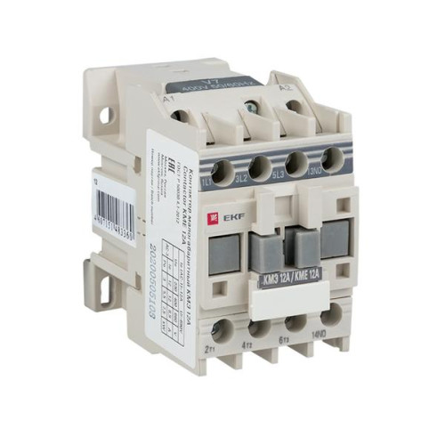 Контактор КМЭ-1 12А 1NO 400В AC EKF Контактор КМЭ-1 12А 1NO 400В AC EKF