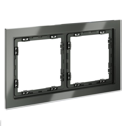 Рамка 2-м S70 стеклян. титан Voltum VLS110206 Рамка 2-м S70 стеклян. титан Voltum VLS110206
