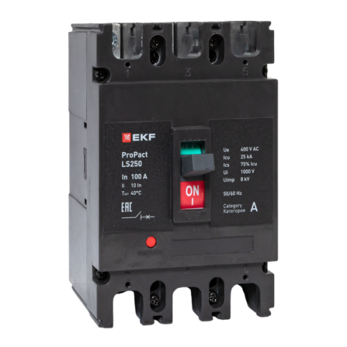 ProPact LS250 100А 3P 25кА EKF