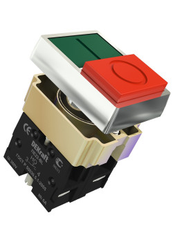 Перекл. I-O BL D22 ЗЕЛ-КР 220В ПЕ-22