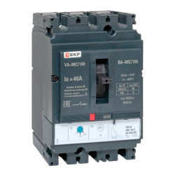 ВА-99C 100/40А 3P 35кА с термомагнитным расцепителем EKF