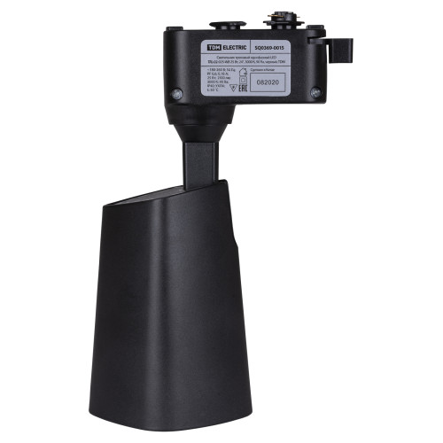 Светильник трековый однофазный LED TRL-02-025-WB 25 Вт, 24°, 3000 К, 90 Ra, черный, TDM