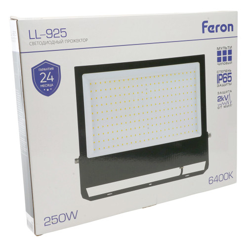 Светодиодный прожектор Feron LL-925 IP65 250W 6400K