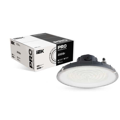 PRO Светильник ДСП 3020 200Вт 90гр 5000К IP65 IEK PRO Светильник ДСП 3020 200Вт 90гр 5000К IP65 IEK
