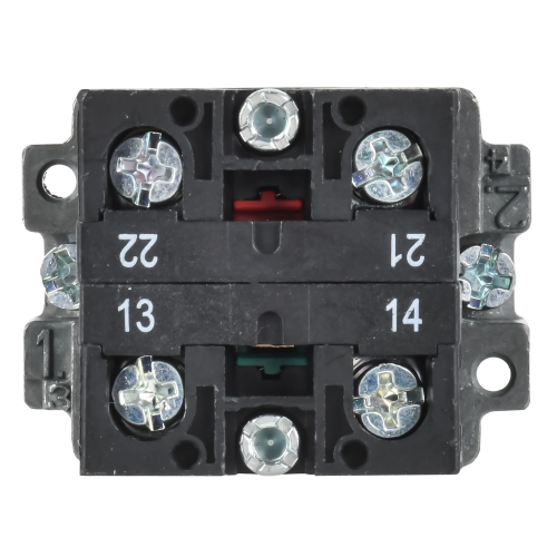 Переключатель LA167-BDF45 на 2 положения 1NO+1NC черный IEK