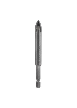 Сверло по стеклу и керамике 12мм 4 грани шестигранный хвостовик Kranz KR-91-0652