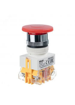 Кнопка красная AEA-22 Гриб 220В ВK-22