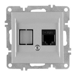 Розетка компьютерная LAVIN/KAREN RJ45 кат.6 механизм сер. ARVIA 50 03 2000 247