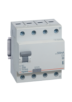 RX3 ВДТ 300мА 25А 4П AC LEGRAND