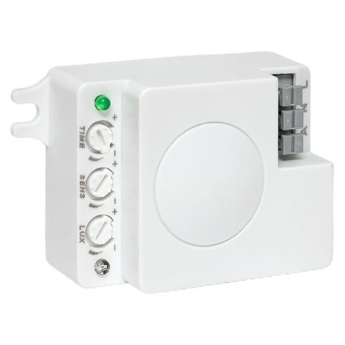 Микроволновый датчик движения бел. 1200Вт 360гр. до 10м IP20 MW-706 EKF