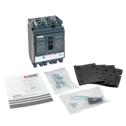 ВА-99C 100/100А 3P 35кА с термомагнитным расцепителем EKF