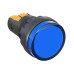 Сигнальная лампа со встроенным диодом 220В, синяя, зажим Plug-In Сигнальная лампа со встроенным диодом 220В, синяя, зажим Plug-In