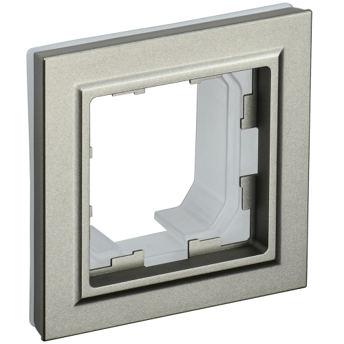 BRITE Рамка 1-местная IP44 РУ-1-БрШ-44 шампань IEK