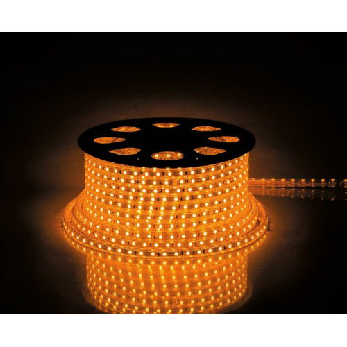 Cветодиодная LED лента Feron LS704, 60SMD(2835)/м 4.4Вт/м  100м 220V IP65. желтый