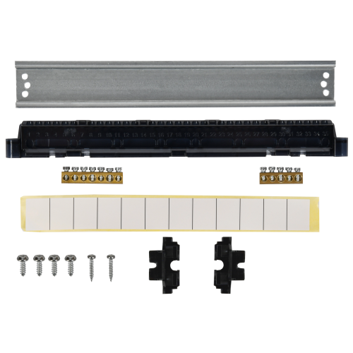TEKFOR Корпус пластиковый ЩРН-П-12 IP41 черная прозрачная дверь IEK