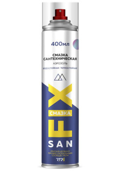 Смазка сантехническая силиконовая 400мл SANFIX RTP 40722