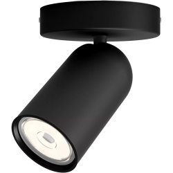 Philips PONGEE single spot black 1xNW 230V