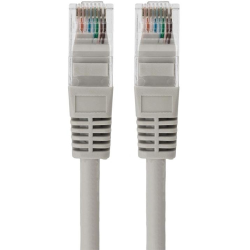 Патч-корд Rexant 18-8007 UTP RJ-45 вил.-вилка RJ-45 кат.5E 5м серый LSZH
