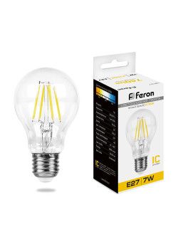 Лампа светодиодная Feron LB-57 Шар E27 7W 175-265V 2700K