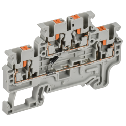 ARMAFIX Колодка клеммная CPDL2.5(E)D1 2х-уровневая с встроенным диодом IEK