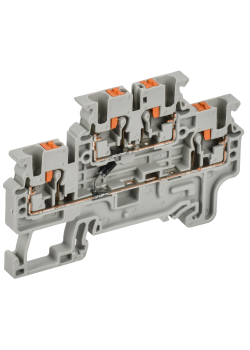 ARMAFIX Колодка клеммная CPDL2.5(E)D1 2х-уровневая с встроенным диодом IEK