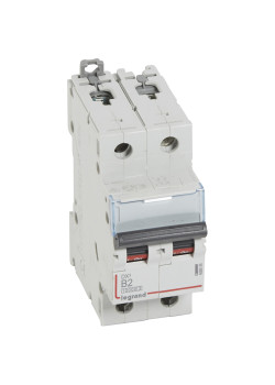 Авт.выкл.DX3 2П B2A 10kA/16kA LEGRAND