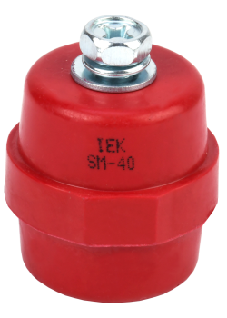Изолятор SM40 (М8) силовой с болтом IEK