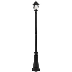 Светильник садово-парковый Feron 6211/PL6211 столб 100W E27 230V, черный