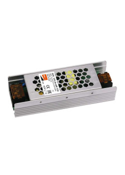 Блок питания для светодиодной ленты 40Вт 3.3А 12В IP20 BSPS метал. JazzWay 3329334A
