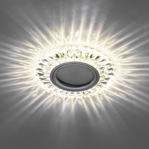 Светильник встраиваемый с белой LED подсветкой Feron CD902 потолочный MR16 G5.3 белый Светильник встраиваемый с белой LED подсветкой Feron CD902 потолочный MR16 G5.3 белый