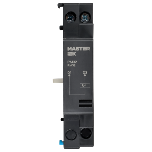Расцепитель минимального напряжения РМ32 Ue 110В MASTER IEK Расцепитель минимального напряжения РМ32 Ue 110В MASTER IEK