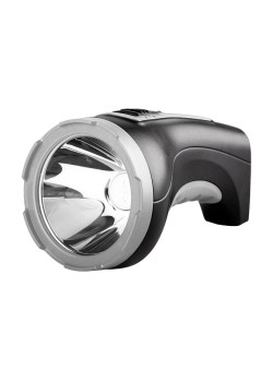 Фонарь аккумуляторный ручной AccuF2-L5W-bk SMD 5Вт 185лм IP20 2 режима: яркий/эконом аккум. 1.6А.ч выдвижная вилка индикатор зарядки ремешок черн. ФАZА 2857170