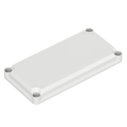 Непрозрачная крышка  высотой 35 мм, для корпуса RAM box 300х150х160 мм