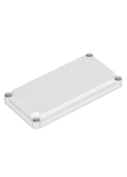 Непрозрачная крышка  высотой 35 мм, для корпуса RAM box 300х150х160 мм