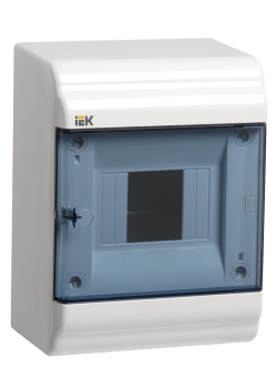 PRIME Корпус пластиковый ЩРН-П-4 модуля навесной белый IP41 IEK